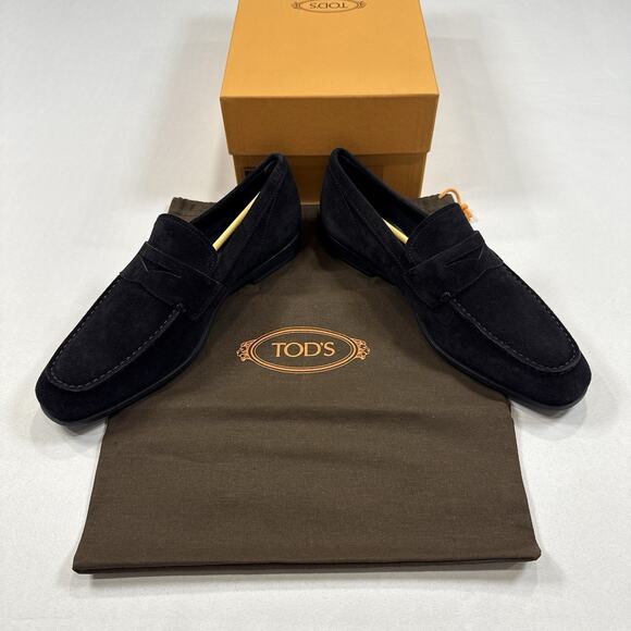 Tod’s Mocassino Gomma Leather Penny Loafer Size 7.5UK/9US New In Box MSRP $825 main image 6